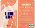 LAPCOS Calming Bikini Mask 25g single use sheet mask front and back packaging